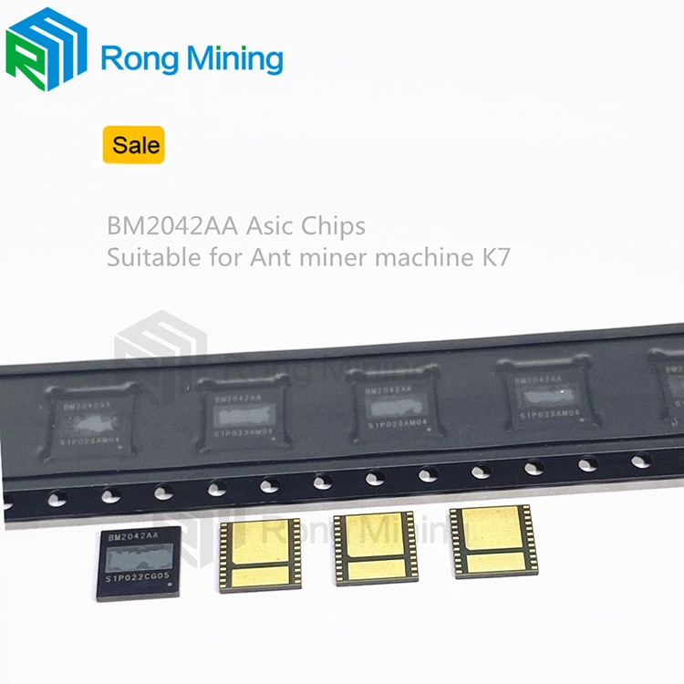 কে 7 মেশিন মডেলের জন্য অ্যান্টমিনার বিএম 2042AA ASIC চিপ